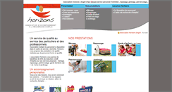 Desktop Screenshot of horizons-asso.fr
